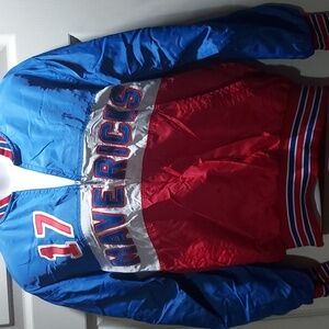 Vintage Mavericks #17Gorga Athletic WearSize Medium quarter Zip *slight stain*